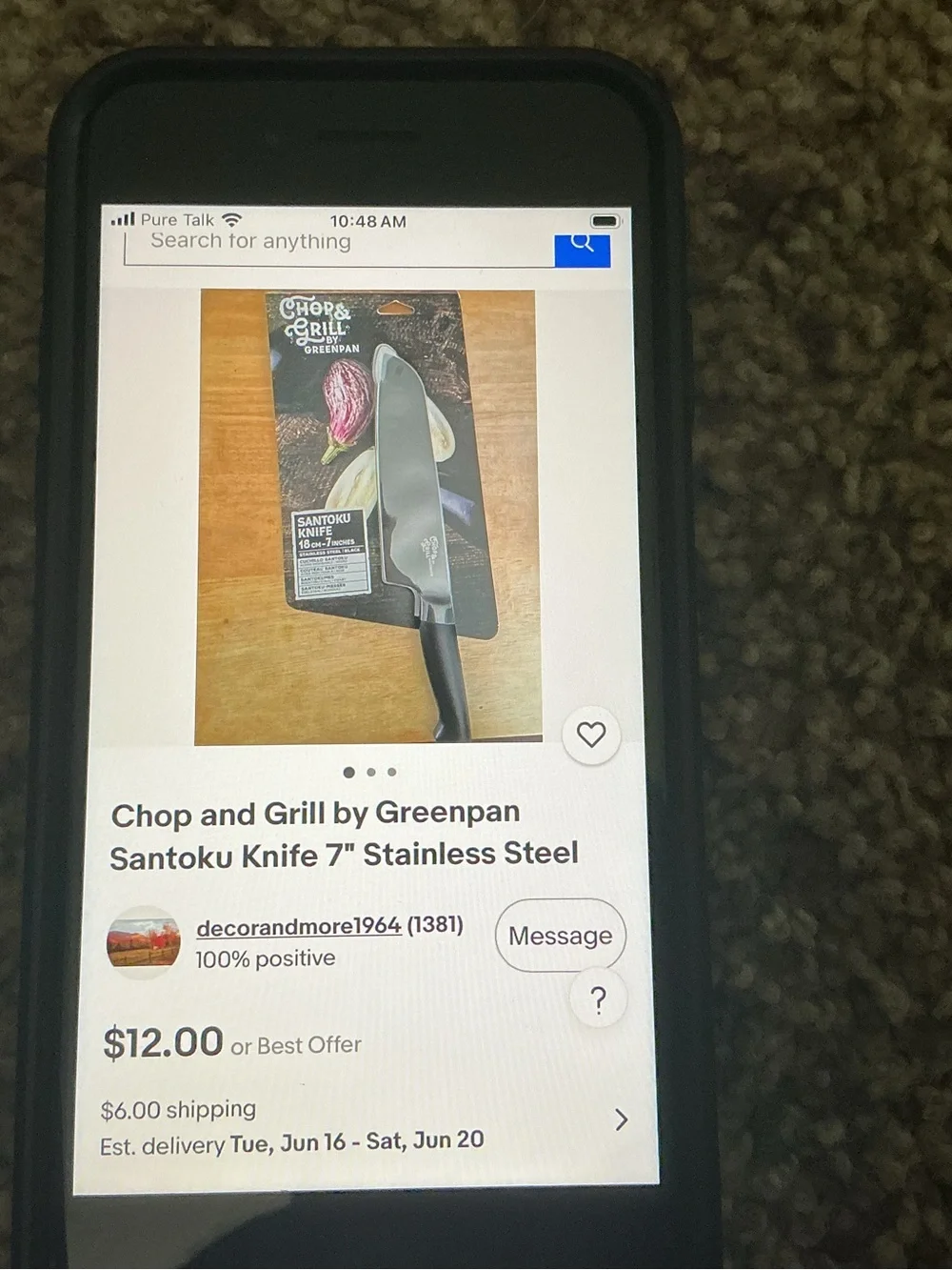 Chop & Grill by GreenPan Knife Set
